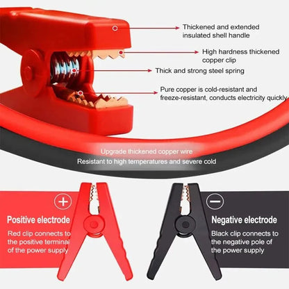 Prenosni avtomobilski starter EAFC 2000A – 20000mAh power bank in booster 12V, univerzalen za bencin in dizel