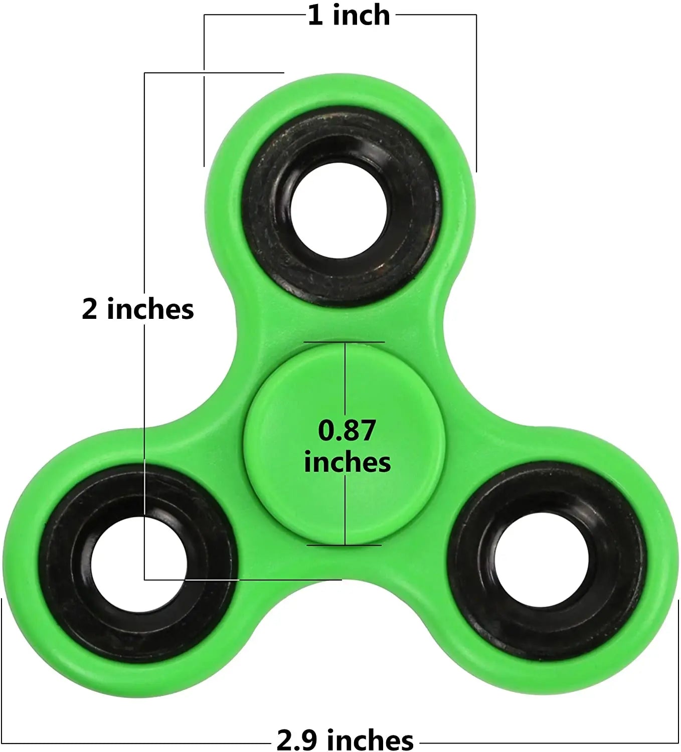 ABS fidget spinner | Antistres tri-spinner za otroke in odrasle