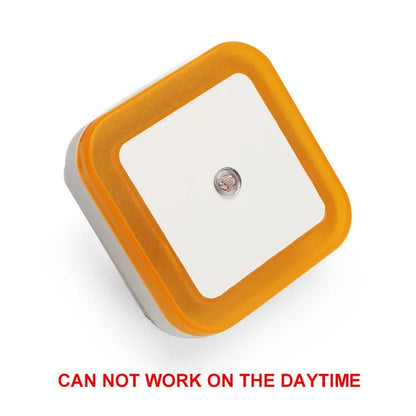 EU/US vtična LED nočna svetilka z senzorjem svetlobe – varčna, za otroke, ob postelji, kopalnico ali stensko uporabo, za spalnico in dom