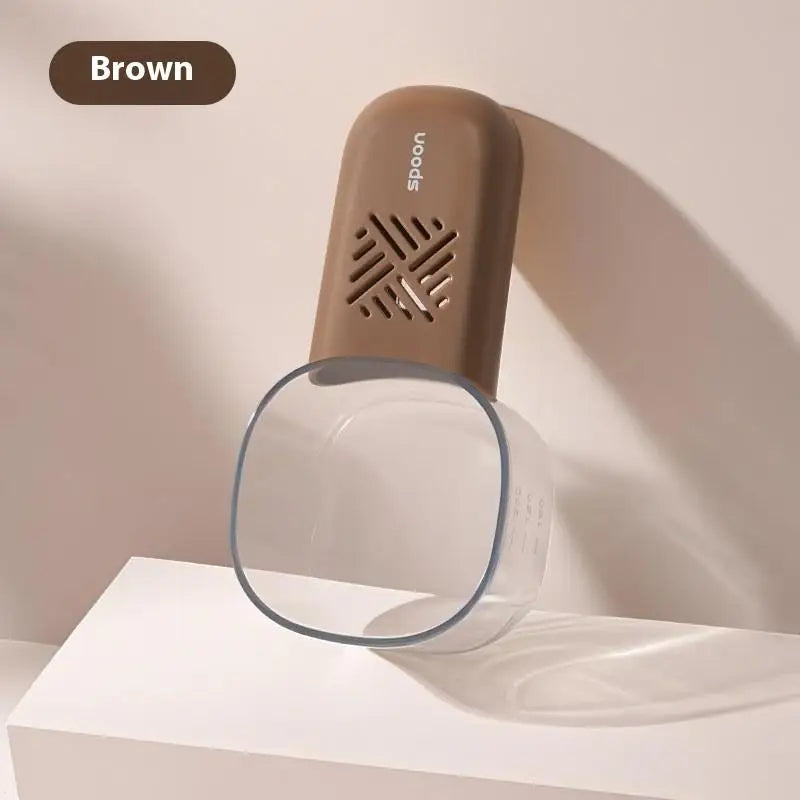 Kuhinjska zajemalka za riž – večnamenska merilna žlica z lestvico, odpornost proti vlagi in škodljivcem