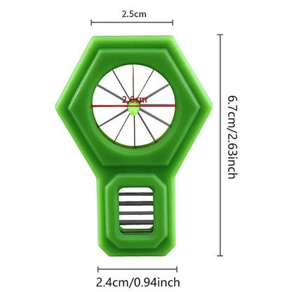 Profesionalni sekljalnik in rezalnik zelenega česna – superfin grater za zelenjavo z heksagonalnim rezilom