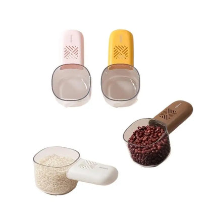 Kuhinjska zajemalka za riž – večnamenska merilna žlica z lestvico, odpornost proti vlagi in škodljivcem