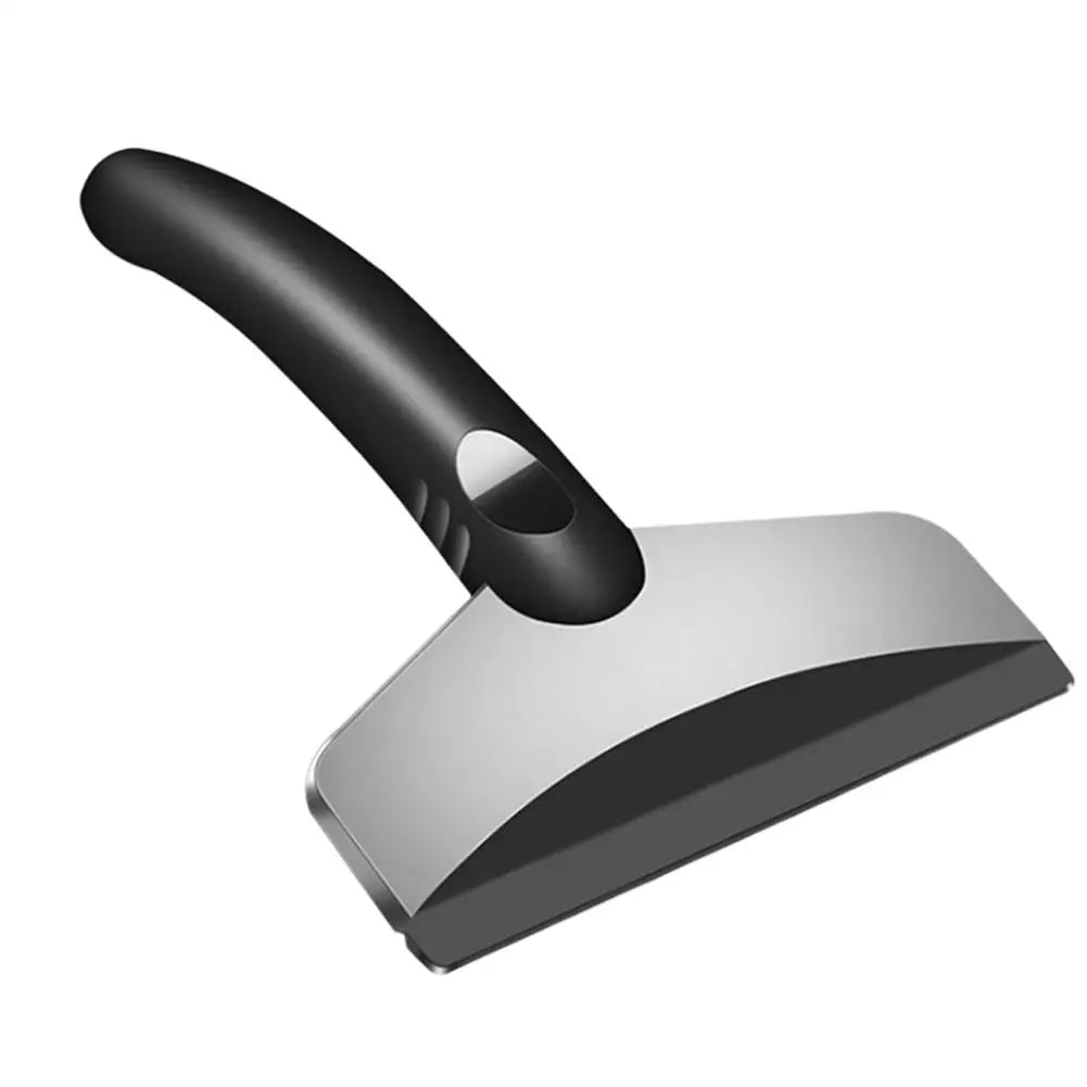 Večnamenska avtomobilska lopatka za sneg in led – nerjaveče jeklo, gumiran ročaj, zimskega čiščenja vetrobranskega stekla in karoserije