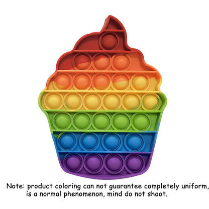 Rainbow Pop Bubble Sensory Toy | Sproščanje stresa in zabava