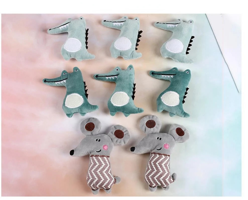 Zabavna Plišasta Igračka za Hišne Ljubimce – Odporna na Žvečenje, Interaktivna za Mačke in Pse