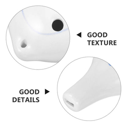 Majhna keramična ocarina – mini alt C, prenosni glasbeni instrument za pare, idealno darilo za začetnike in ljubitelje glasbe