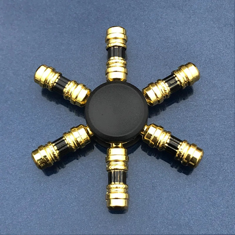 Trpežen kovinski fidget spinner | Antistres zabava za otroke in odrasle