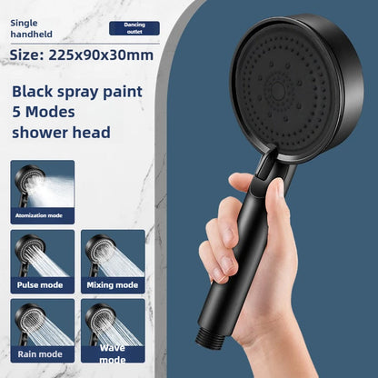 Ročni tuš s 5 načini pršenja – visok pritisk, varčna poraba vode, enostavna montaža