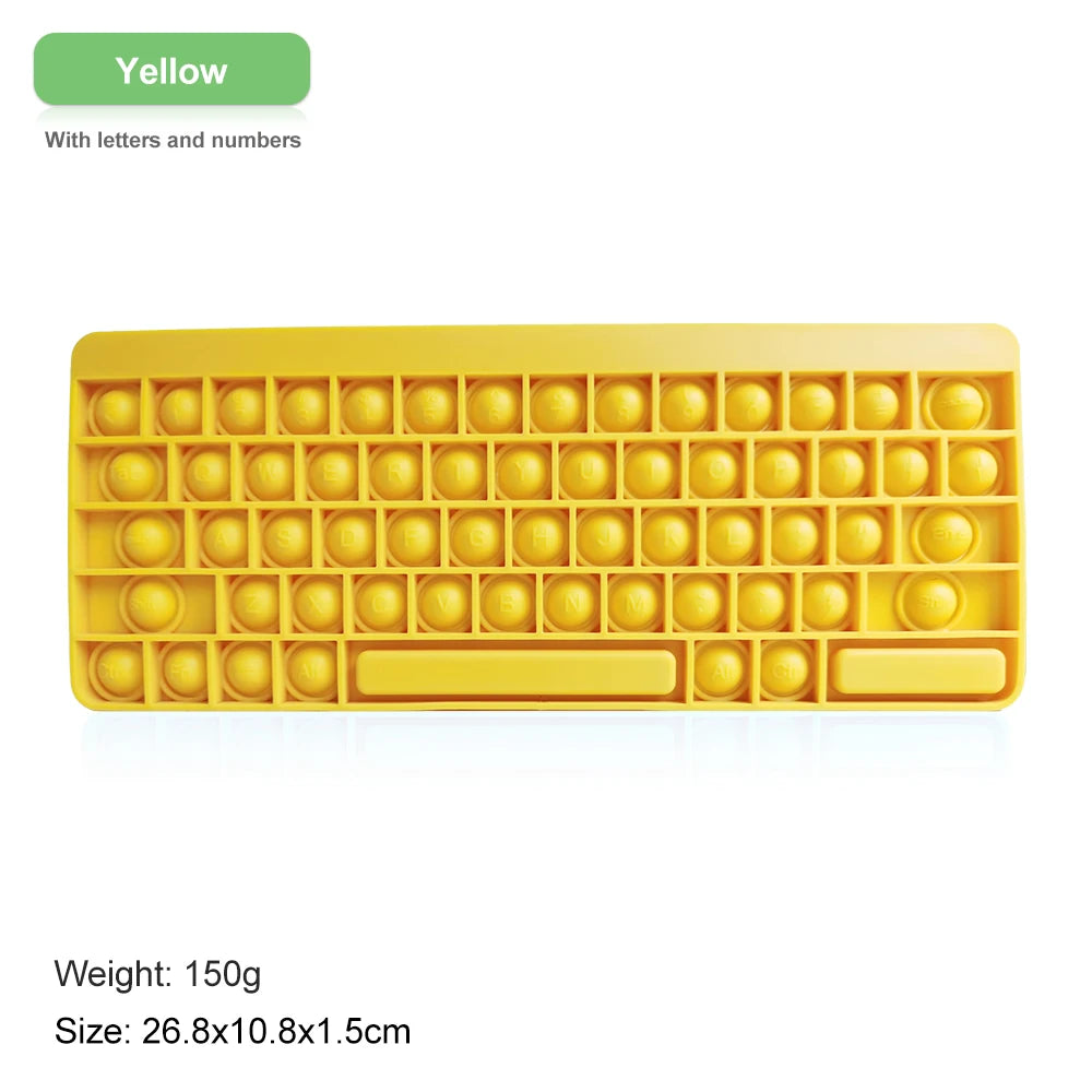 Pop It bubble tipkovnica | Antistres igrača za otroke in odrasle