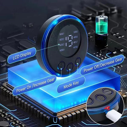 Nov EMS stimulator mišic – USB električni pas za trebušne mišice, vibracijska masaža pasu in trebuha za izgubo teže in toniranje telesa