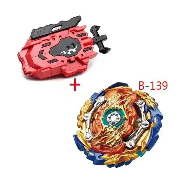 NOVO Beyblade Burst Sparking z izstreljevalcem – Metalni Booster Bay Starter Blade – Igrače za boj Beyblade