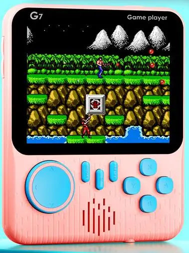 Ročna Igralna Konzola z 666 iger – 3,5" HD zaslon - G7 Retro, TV podpora