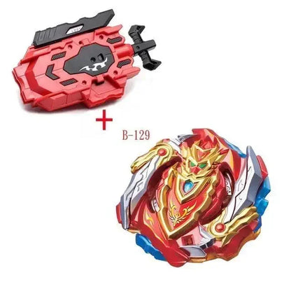 NOVO Beyblade Burst Sparking z izstreljevalcem – Metalni Booster Bay Starter Blade – Igrače za boj Beyblade