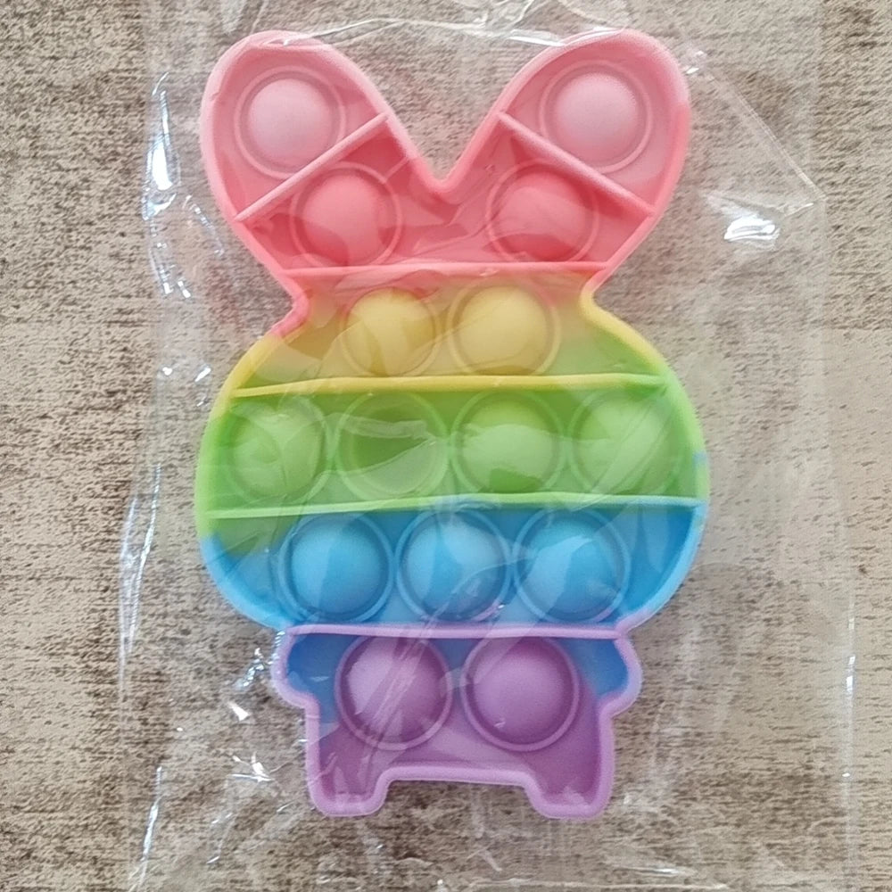 Rainbow Pop Bubble Sensory Toy | Sproščanje stresa in zabava