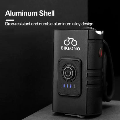 T6 LED prednja in zadnja kolesarska luč – USB polnilna, 1000LM, za gorska, cestna kolesa in skuterje