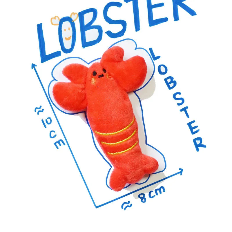 Interaktivna Plišasta Igračka za Pse – Piščalka v Obliki Majhne Živali, Zabavna in Simulativna