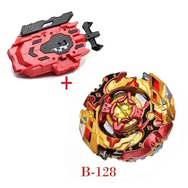 NOVO Beyblade Burst Sparking z izstreljevalcem – Metalni Booster Bay Starter Blade – Igrače za boj Beyblade