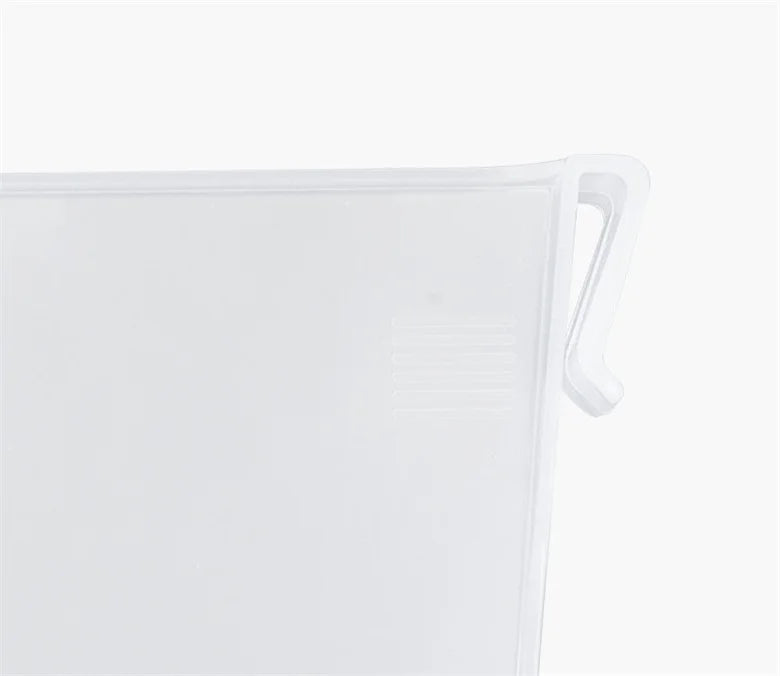 Eleganten razdelilnik za hladilnik – organizator kuhinjskih polic za steklenice, pločevinke in prostor v hladilniku