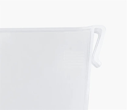 Eleganten razdelilnik za hladilnik – organizator kuhinjskih polic za steklenice, pločevinke in prostor v hladilniku