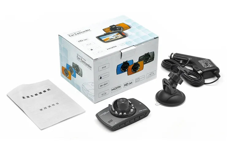 Avto kamera XUSHIDZ Q02 – 1080P Full HD, nočni vid, G-senzor in snemanje v zanki