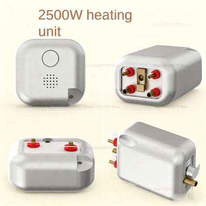 Visokotemperaturni parni čistilec 2500W – z zaslonom na dotik, za gospodinjstvo, klimatske naprave, kuhinjske nape, hitro segrevanje, avte