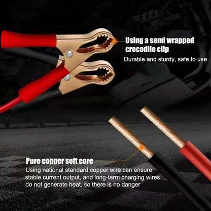 Avtomobilski polnilec 12V 2A  – pulzni polnilec za baterije z LED zaslonom, primeren za avto, motor in tovornjak