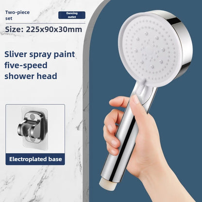 Ročni tuš s 5 načini pršenja – visok pritisk, varčna poraba vode, enostavna montaža