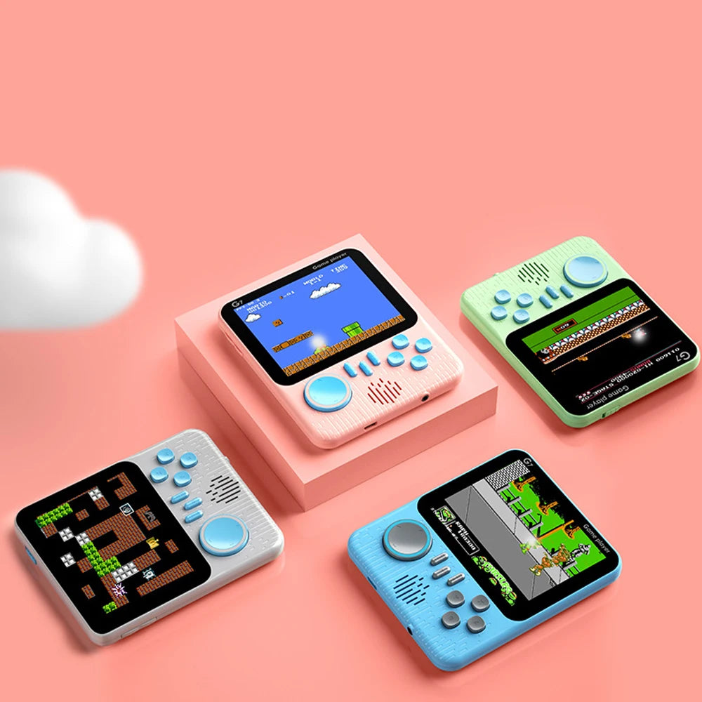 Ročna Igralna Konzola z 666 iger – 3,5" HD zaslon - G7 Retro, TV podpora