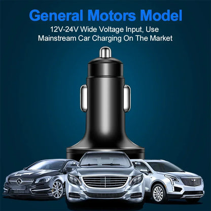 250W avto polnilec z 4 USB vhodi – QC3.0, PD Type-C, digitalni prikaz napetosti