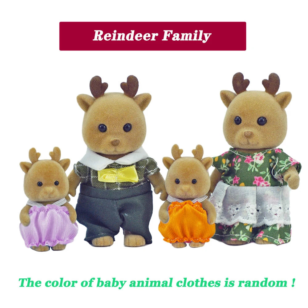 Zajček lutka 1/12 – mikro lutkovna hiška, jelenček, ovčka, slon, veverica – kuhinjski set, mini pohištvo