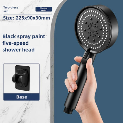 Ročni tuš s 5 načini pršenja – visok pritisk, varčna poraba vode, enostavna montaža