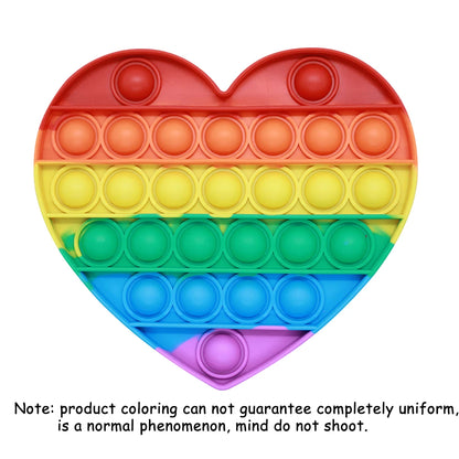 Rainbow Pop Bubble Sensory Toy | Sproščanje stresa in zabava