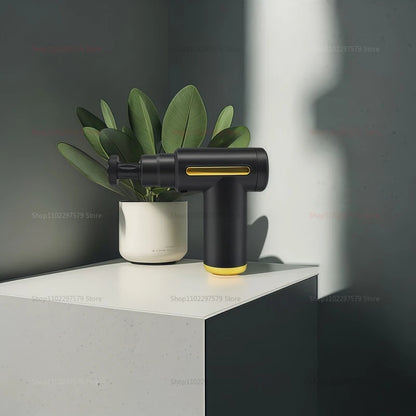 Električna masažna pištola – globinska masaža mišic za sprostitev telesa, vratu, hrbta in ramen, regeneracija po vadbi