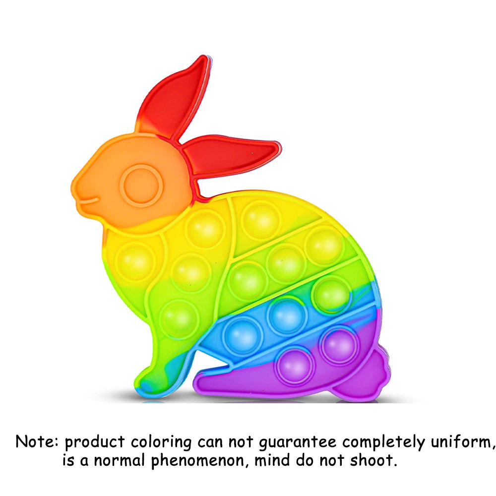 Rainbow Pop Bubble Sensory Toy | Sproščanje stresa in zabava