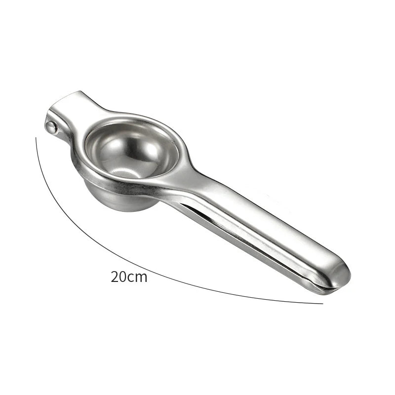 Profesionalni ročni stiskalnik za limone iz nerjavečega jekla – kuhinjski citrusni preša za limone, limete in pomaranče