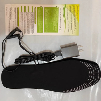 USB grelni vložki za čevlje – električni grelnik stopal, ogrevani vložki za noge, zimski športni vložki z nastavljivo toploto