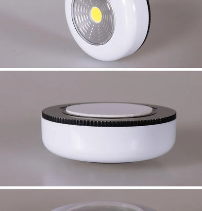 COB LED svetilka pod omaro – brezžična nočna svetilka z lepilnim trakom za kuhinjo, spalnico, omare in predale