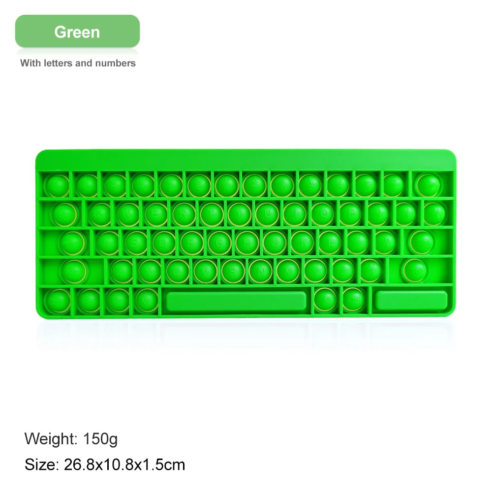 Pop It bubble tipkovnica | Antistres igrača za otroke in odrasle