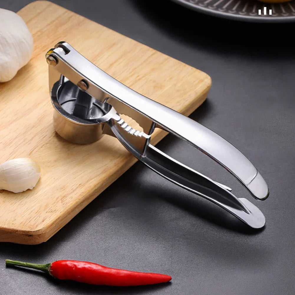 Večnamenski stiskalnik za česen in orehe – ročni mlinček in stiskalnik, kuhinjski pripomoček iz aluminijaste zlitine