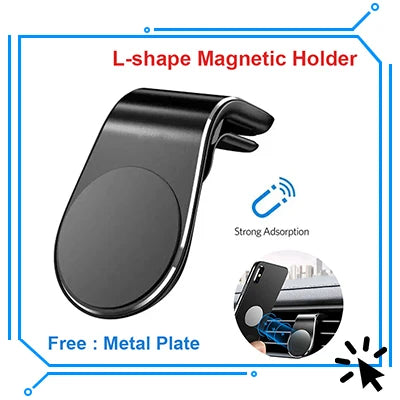 360° magnetni avto nosilec za telefon – univerzalno stojalo za iPhone, Samsung, Xiaomi, Huawei in druge