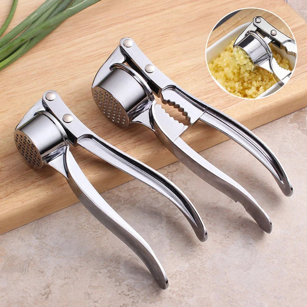Večnamenski stiskalnik za česen in orehe – ročni mlinček in stiskalnik, kuhinjski pripomoček iz aluminijaste zlitine