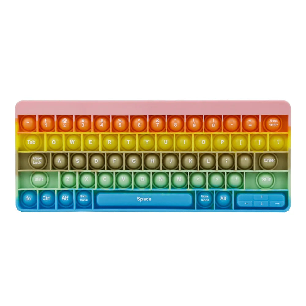 Pop It bubble tipkovnica | Antistres igrača za otroke in odrasle