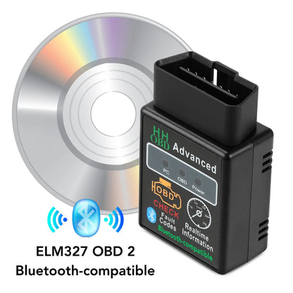 ELM327 Bluetooth OBD2 diagnostično orodje – brezžični avto skener za VW Polo, Golf, Passat, Beetle in druge modele