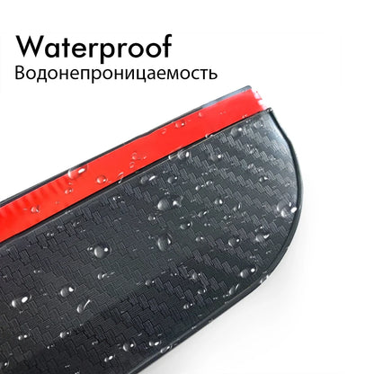 Karbonasti dežni vizir za vzvratno ogledalo – zaščita pred dežjem za jasen pogled