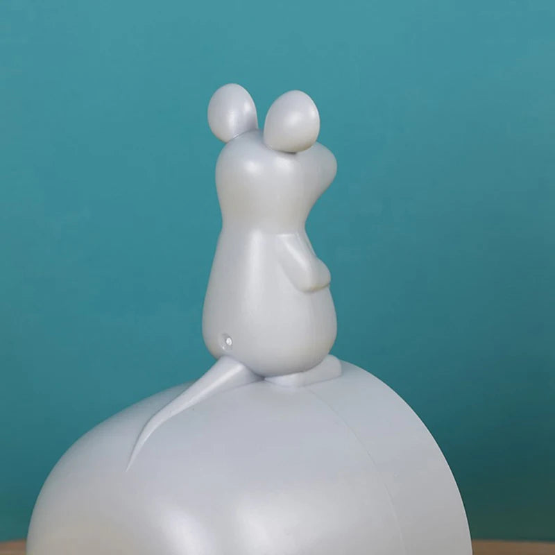 Merilna žlica za riž v obliki miške – plastična žlica za groba zrna, kuhinjski pripomoček