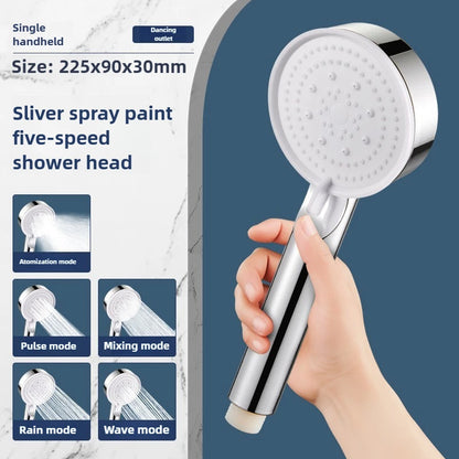 Ročni tuš s 5 načini pršenja – visok pritisk, varčna poraba vode, enostavna montaža