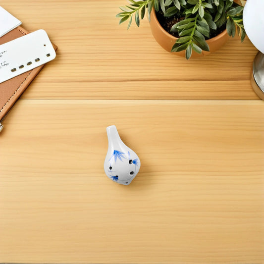 Majhna keramična ocarina – mini alt C, prenosni glasbeni instrument za pare, idealno darilo za začetnike in ljubitelje glasbe