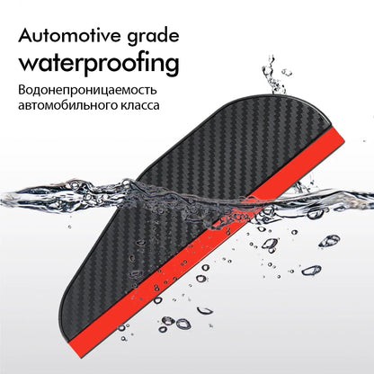 Karbonasti dežni vizir za vzvratno ogledalo – zaščita pred dežjem za jasen pogled