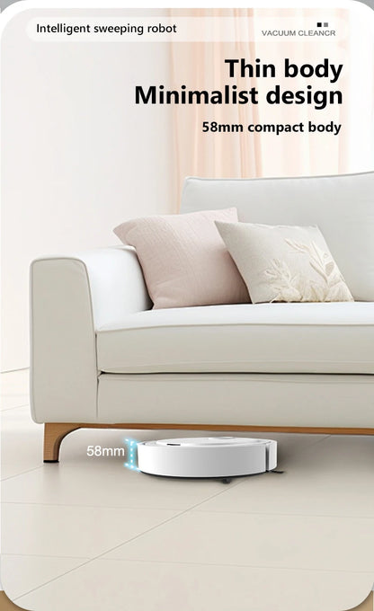 Midea 3-v-1 pametni robotski sesalnik – sesanje, pometanje in mokro čiščenje z močjo 6000Pa