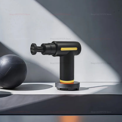 Električna masažna pištola – globinska masaža mišic za sprostitev telesa, vratu, hrbta in ramen, regeneracija po vadbi